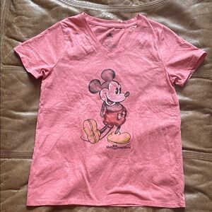 Disney Pink Mickey Mouse T-Shirt ladies